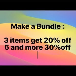 Bundle Discount!!!